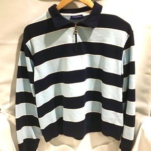 SOLD Catalina Quarter Zip Pull Over Rugby Shirt